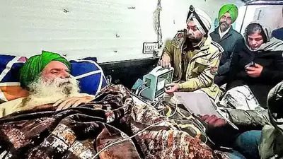 The farmers' protest in Punjab