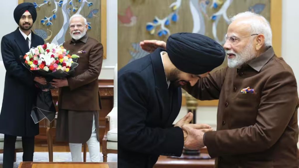 Diljit Dosanjh Meets PM Modi