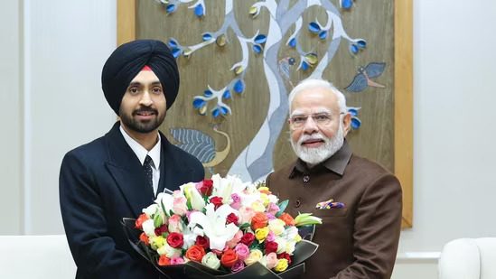 Diljit Dosanjh Meets PM Modi