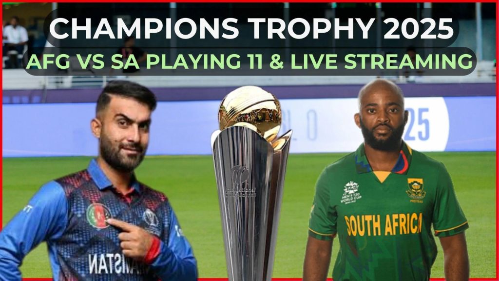 Afghanistan Vs South Africa