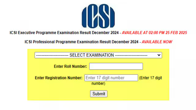 ICSI CS Result
