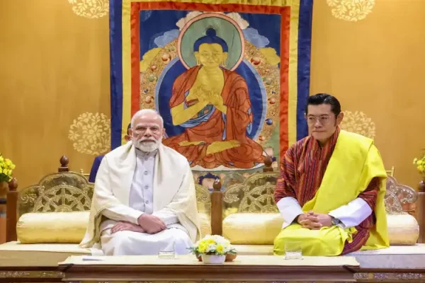 Narendra Modi meets Bhutan king