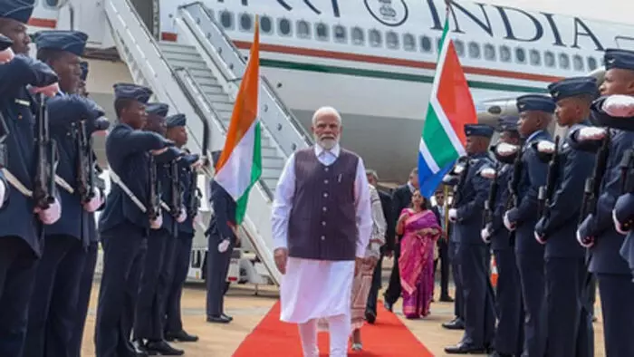 Modi in Johannesburg