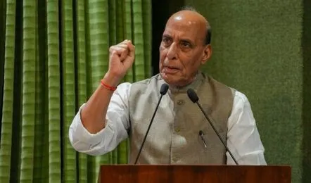 Defence Minister Rajnath Singh
