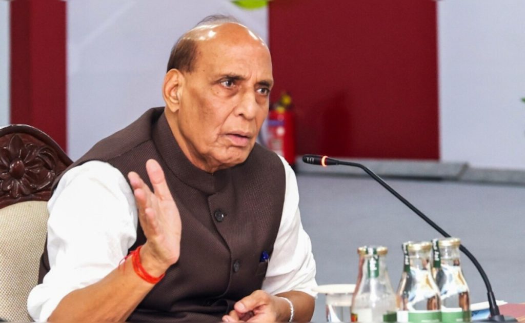 Defence Minister Rajnath Singh