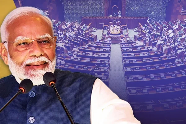modi in parliament