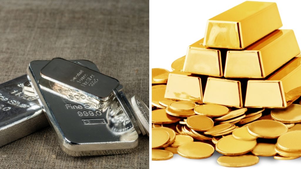rise in gold and silver prices