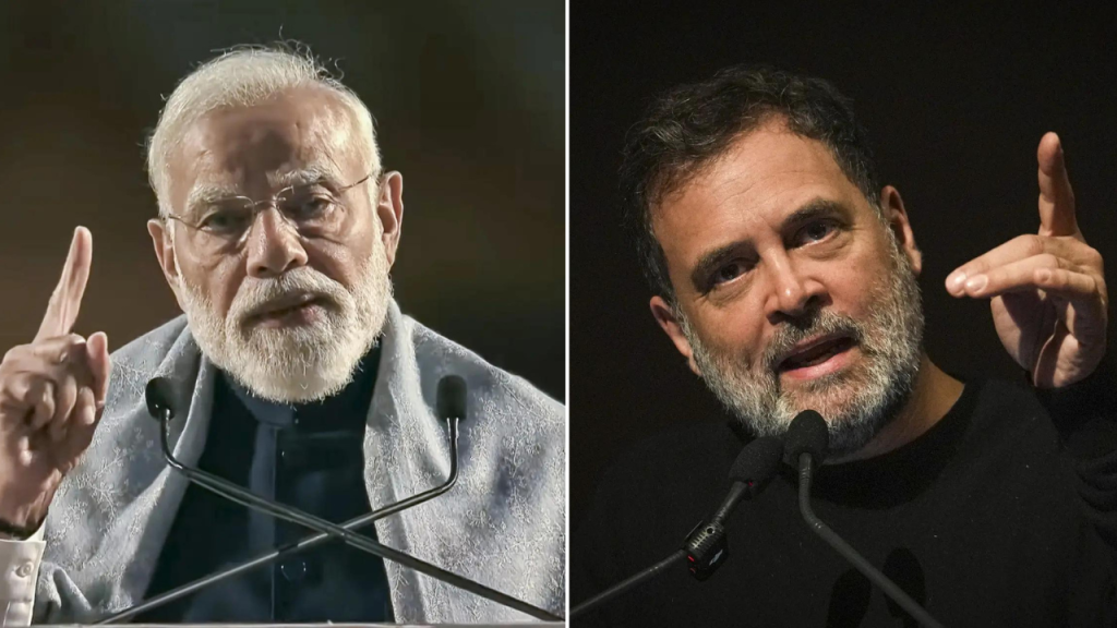 Rahul challenges Narendra Modi