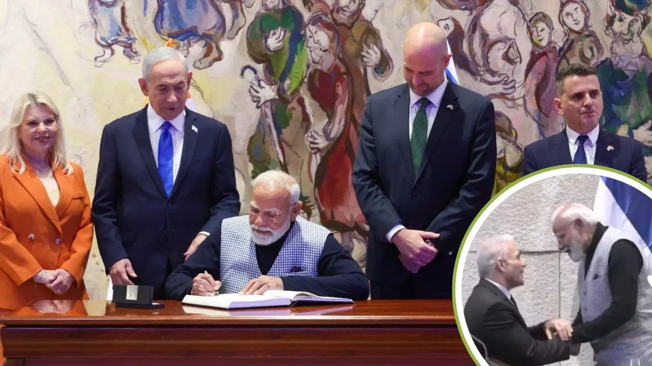 Addressing the Israeli Parliament