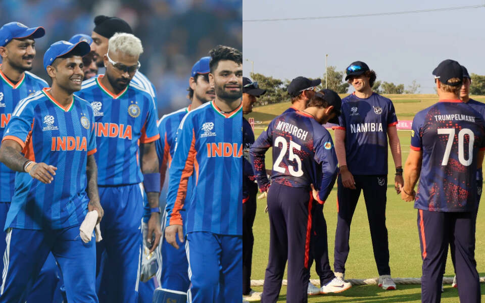 Indian team will face Namibia