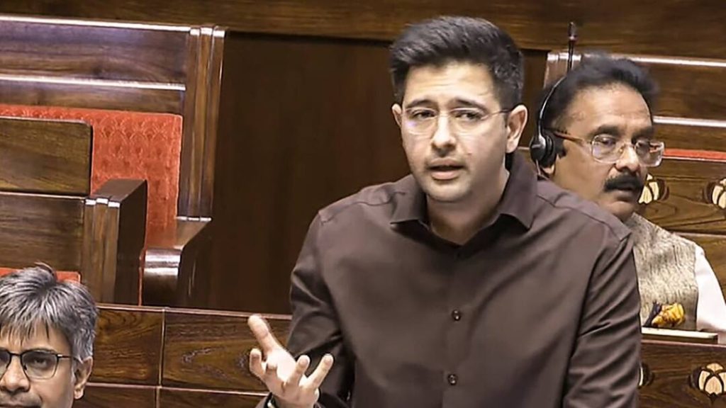 Raghav Chadha expresses