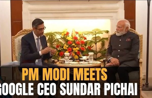 CEO Sundar Pichai met PM Modi