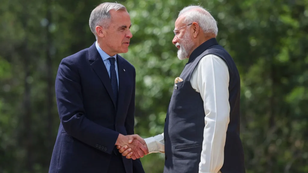 Mark Carney visit to India