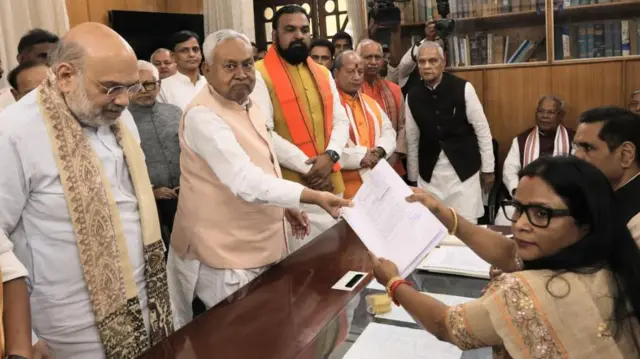 Nitish Kumar still holding CM post