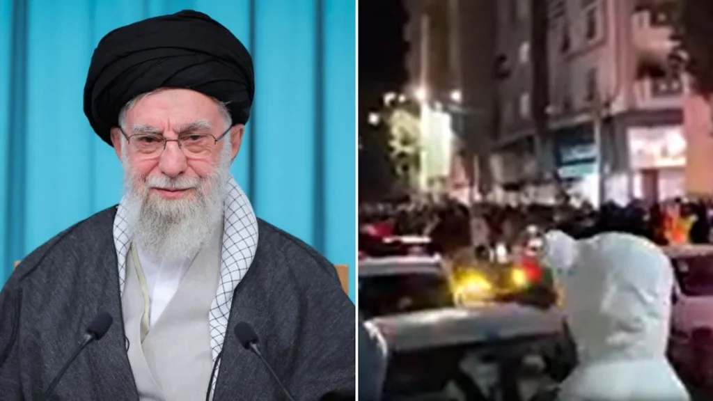 Anger in Iran over Khamenei death