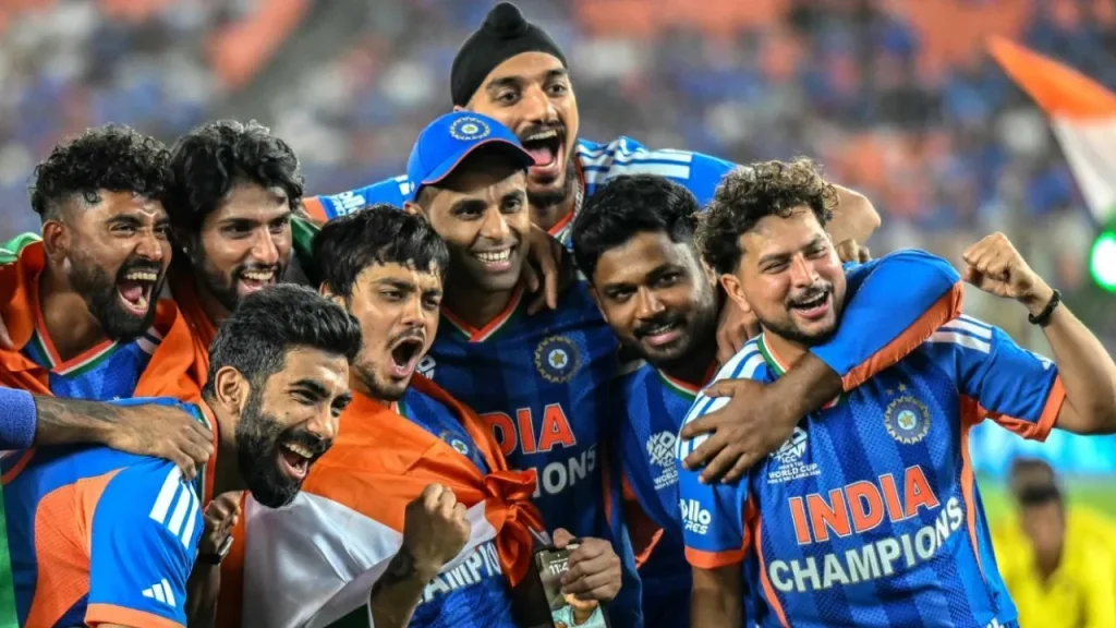 After winning the T20 World Cup