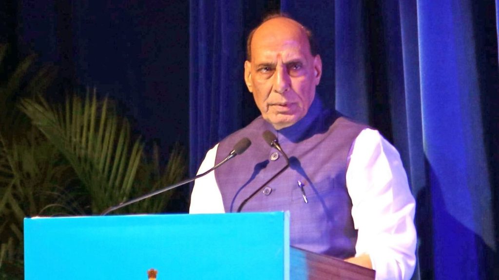 Minister Rajnath Singh Warns