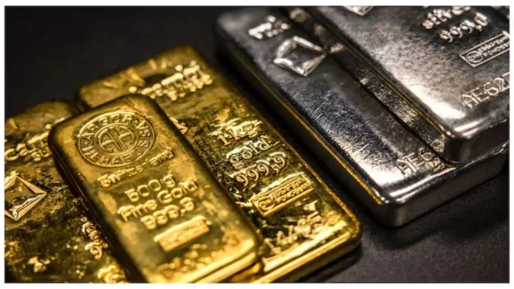 Gold and silver prices