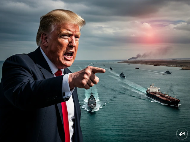 Trump amid the Hormuz crisis