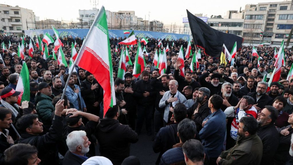Anger in Iran over Khamenei death