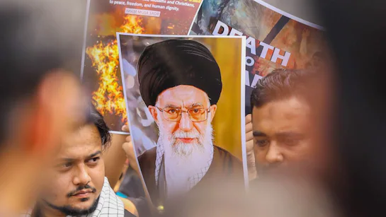 Anger in Iran over Khamenei death