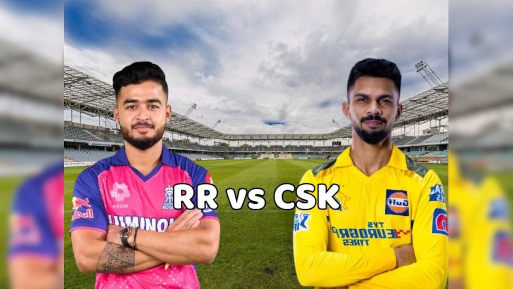 RR spectacular win defeated CSK
