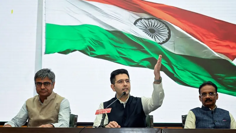 Raghav has made a bold claim