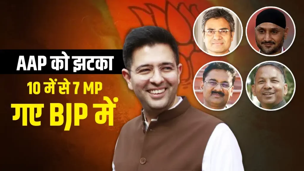 Raghav Chadha is resigned the AAP