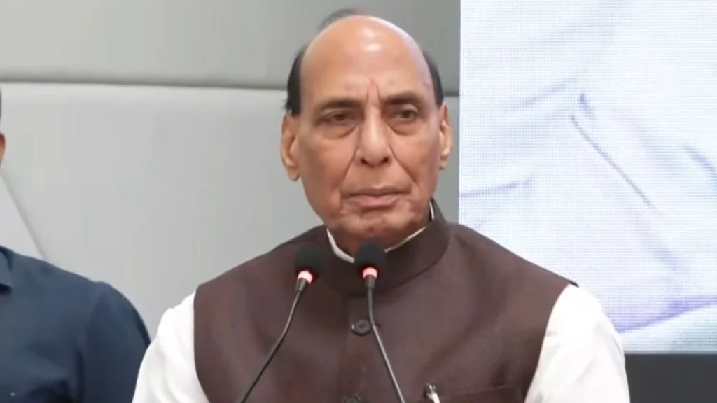 Rajnath Singh warned Pakistan