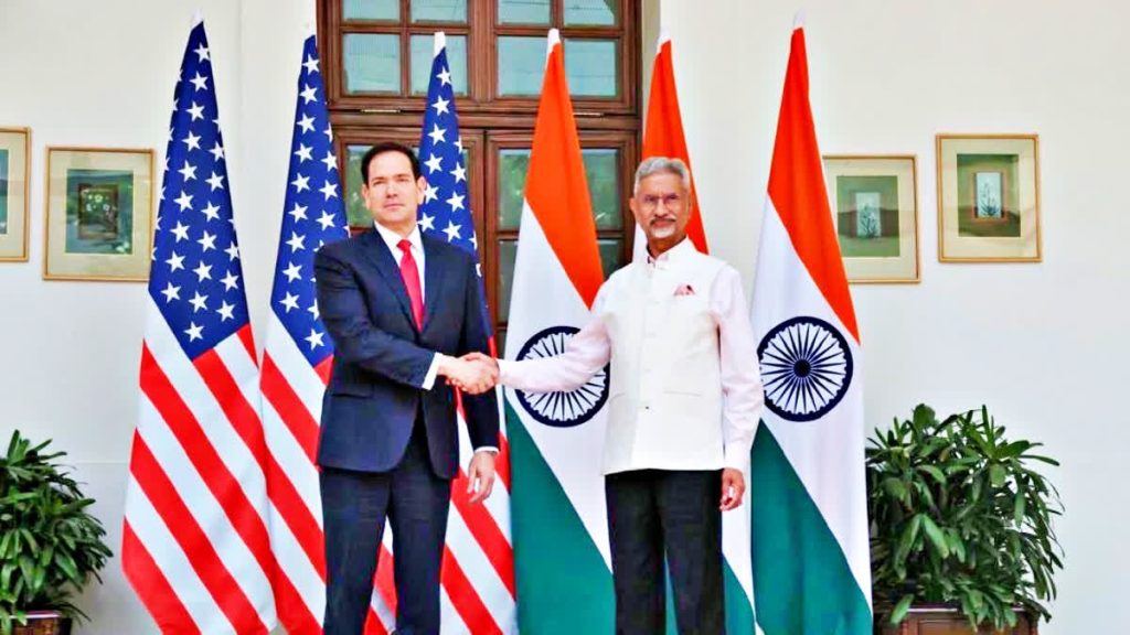 S jaishankr and Marco Rubio