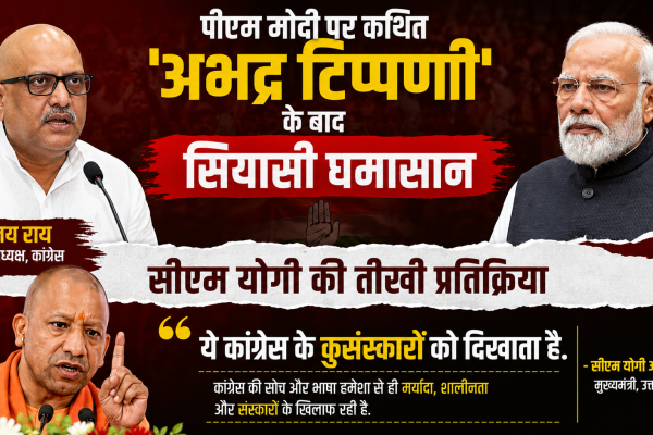 Congress state president Ajay Rai