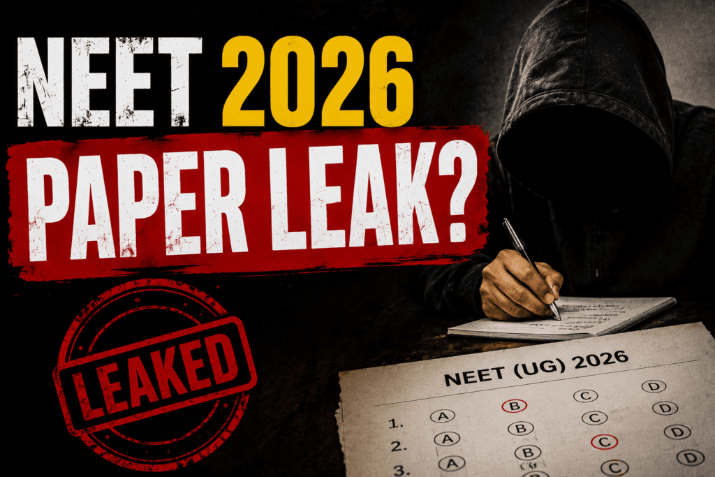 NEET Paper leak Exam cancel