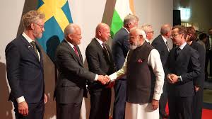 PM Modi its highest honour in Sweden