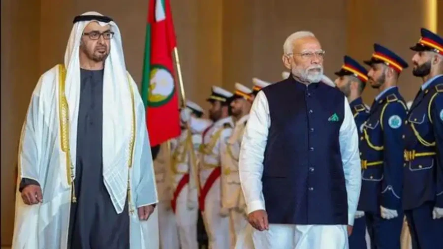 PM Modi visit to Abu Dhabi