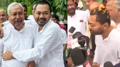 Nitish son Nishant enters politics