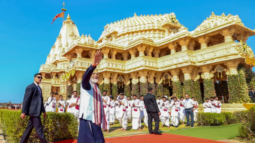 Historic moment Somnath Temple