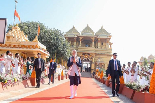 Historic moment Somnath Temple
