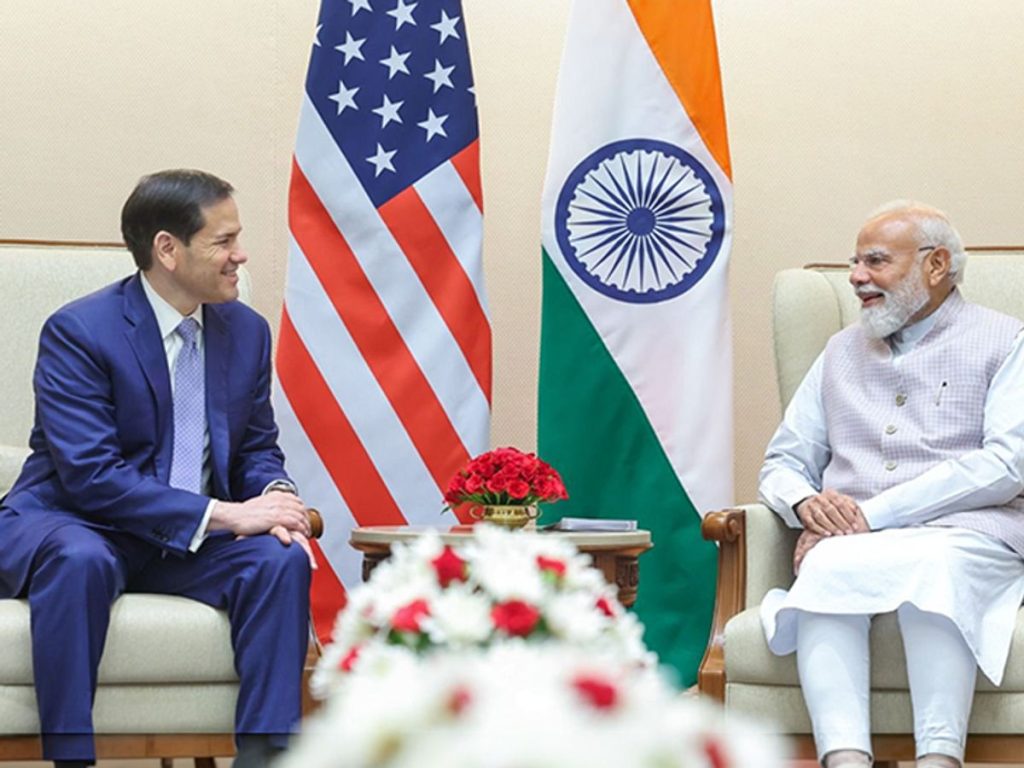 S jaishankr and Marco Rubio