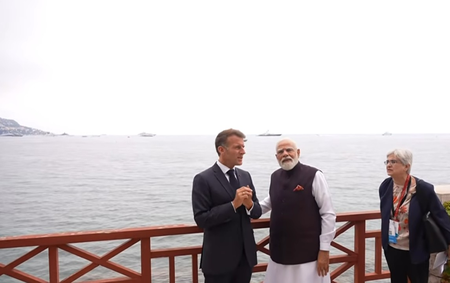 Prime Minister Modi is in France