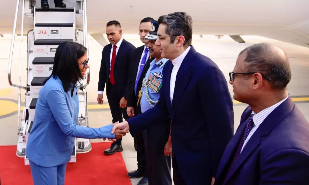 Venezuelan President arrived India