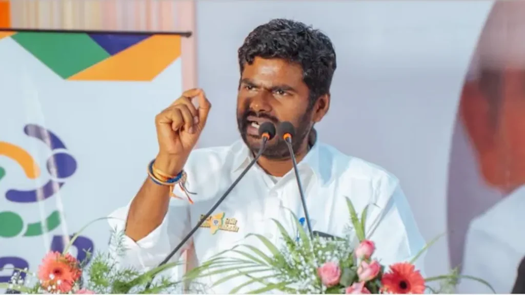 K. Annamalai bids farewell to BJP