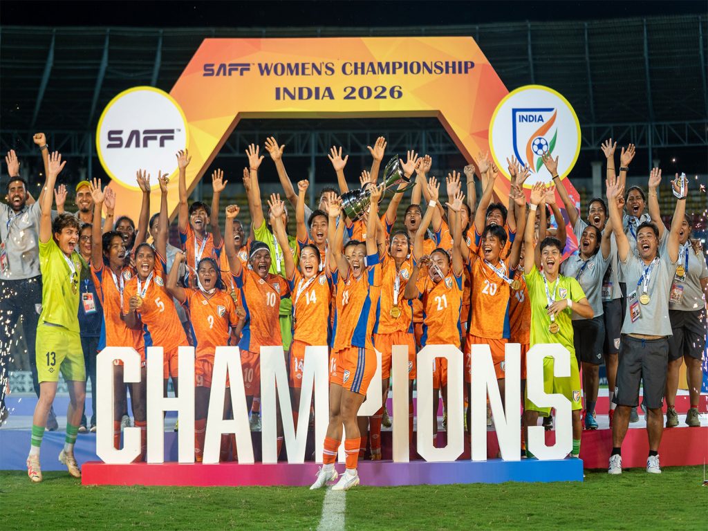 Indian women football team won