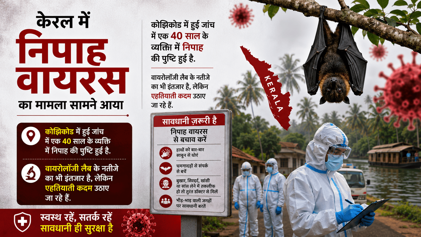 A case of the Nipah virus in kerala