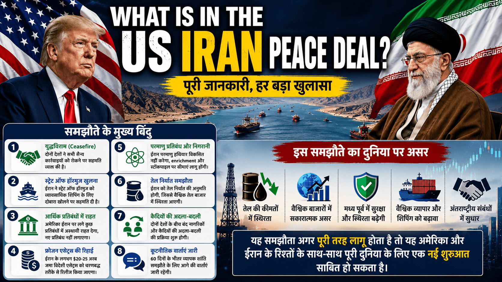 What Is in the US Iran Peace Deal