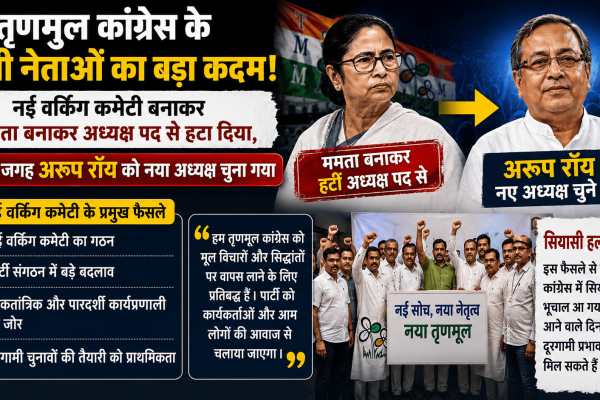 TMC Assign Aroop Roy President Post