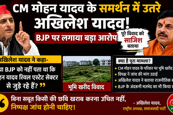 Akhilesh Yadav Say CM Mohan Yadav