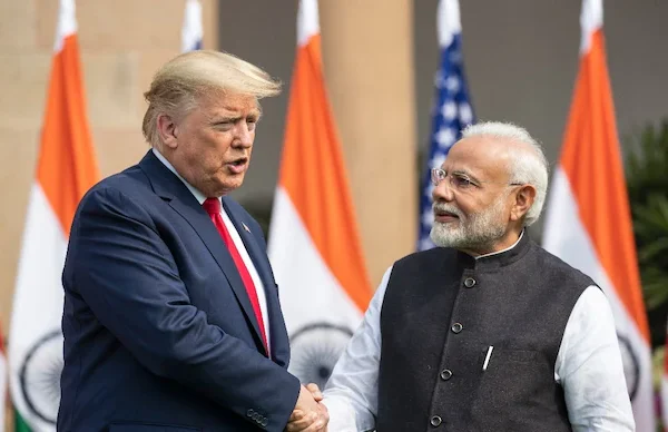 Donald trump and Modi meet today