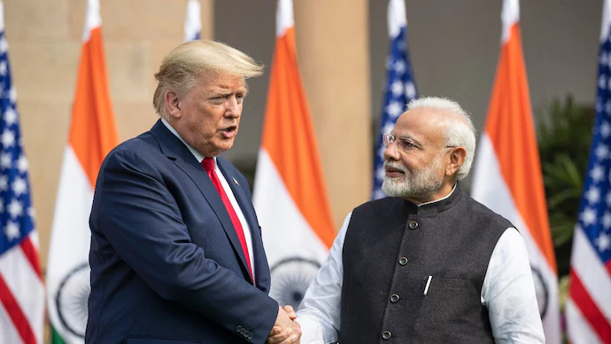 Donald trump and Modi meet today