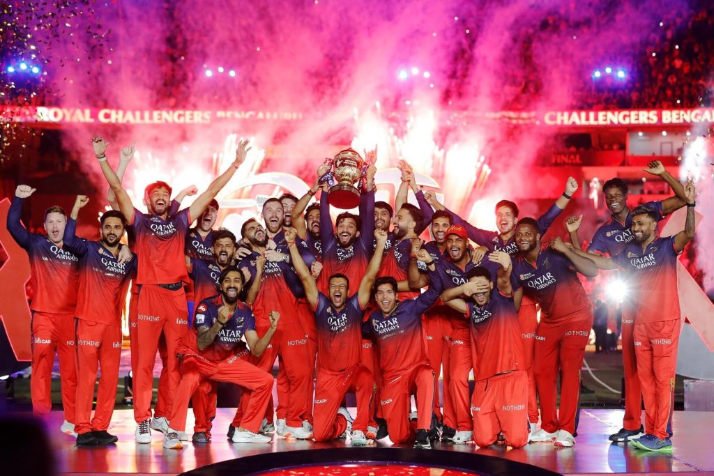 RCB Once again Champion