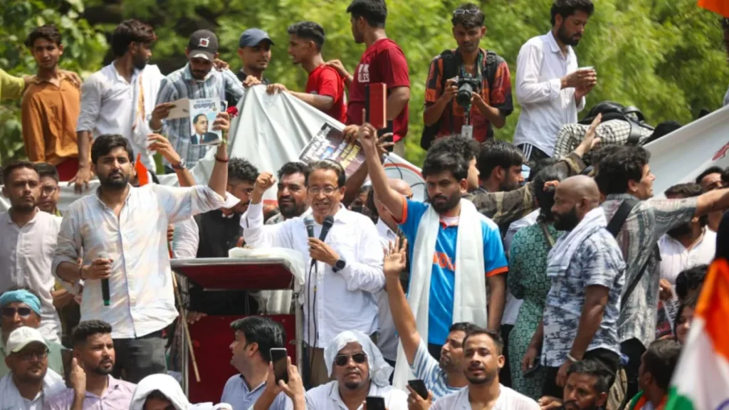 Sonam Wangchuk Protest in Delhi